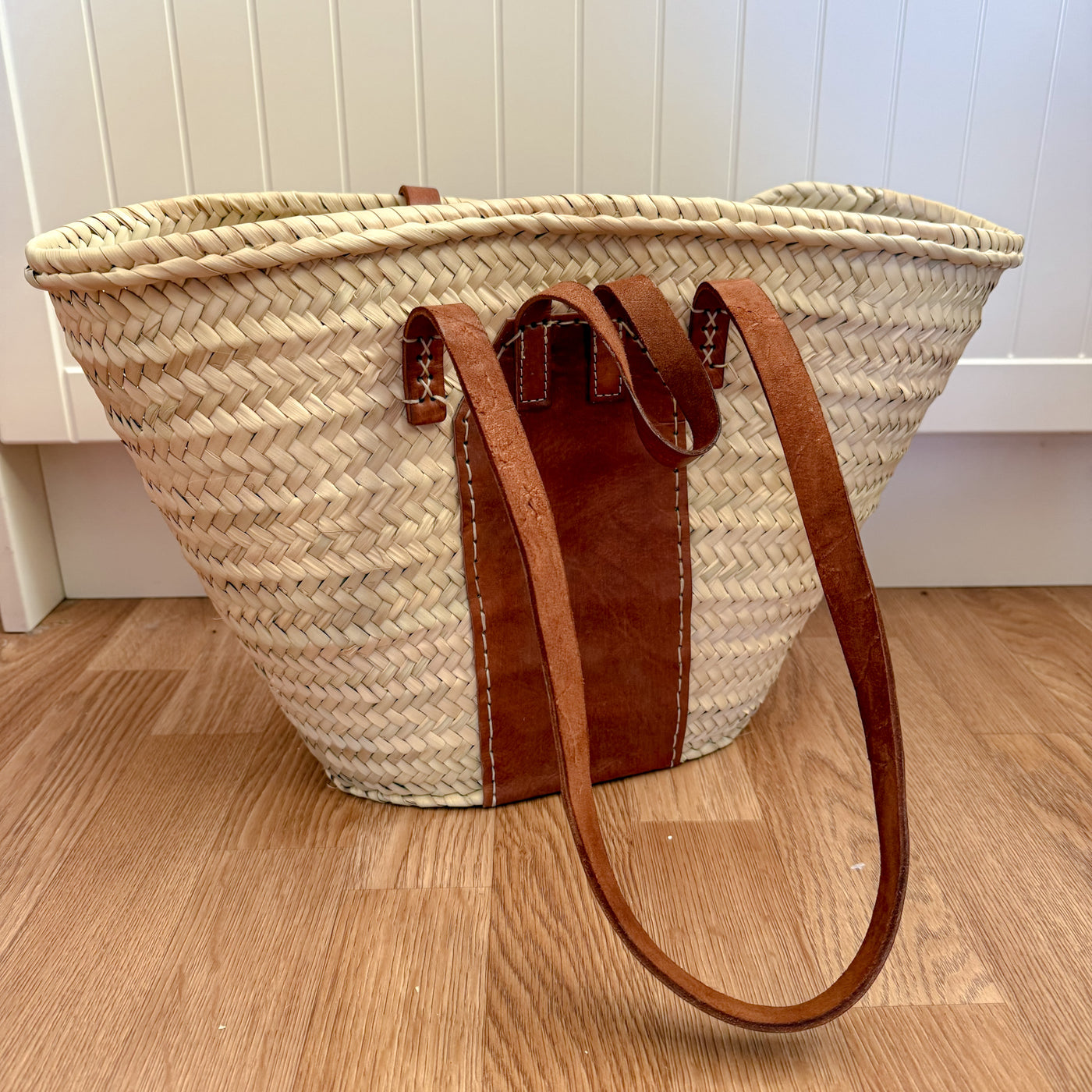 *I'M NOT PERFECT BASKET*  TAN