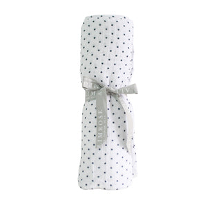 Muslin Swaddle | Navy Spot