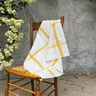 Saffron Yellow Hand Towel